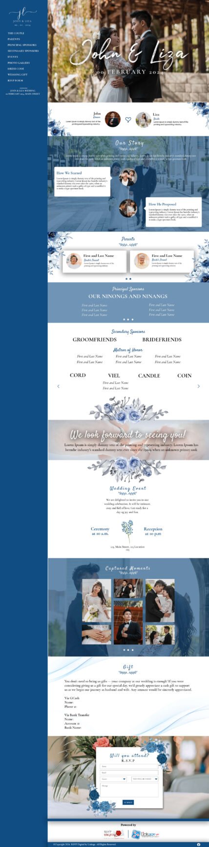 Our Wedding Template #5