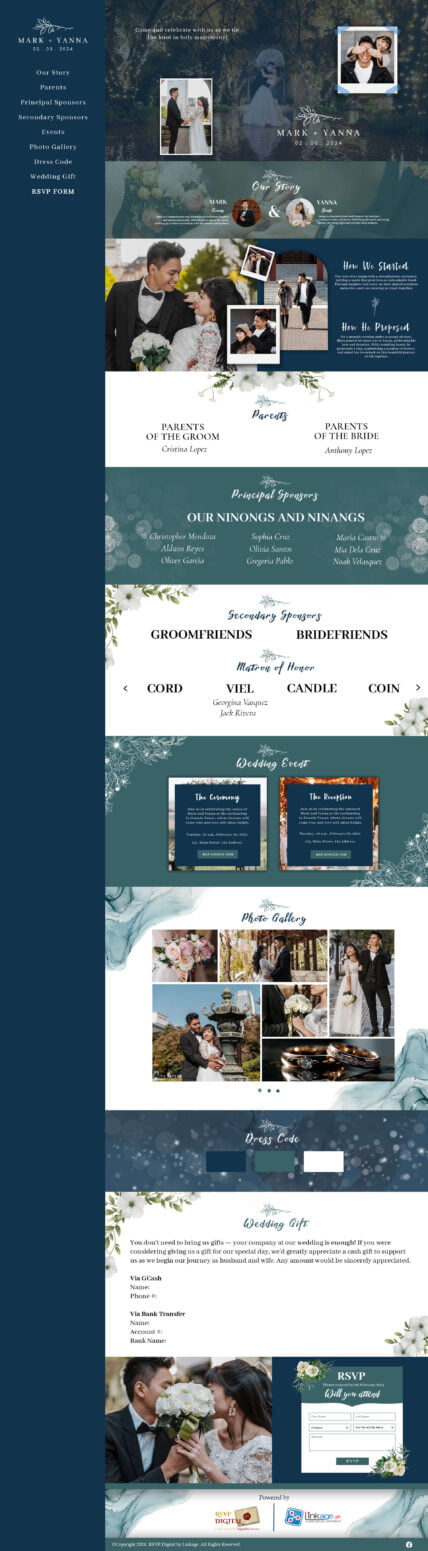 Our Wedding Template #4