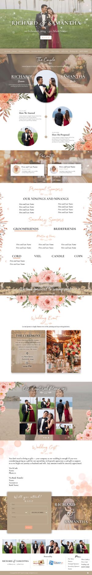 Our Wedding Template #1