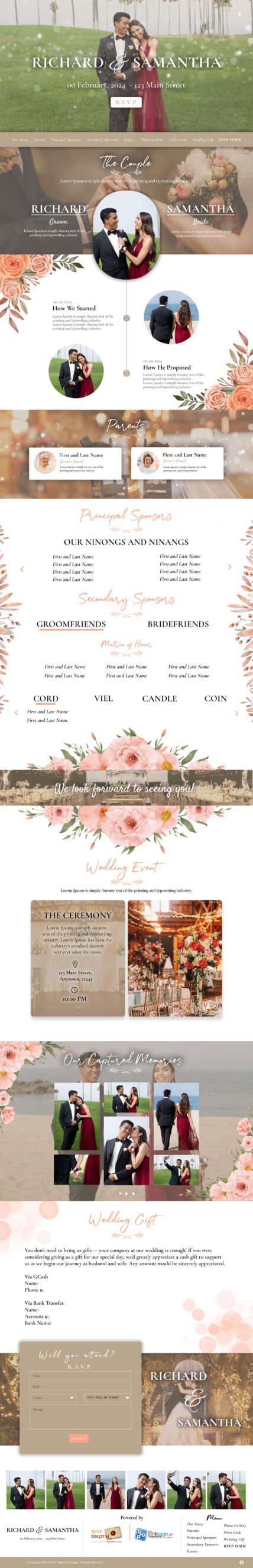 Our Wedding Template #1