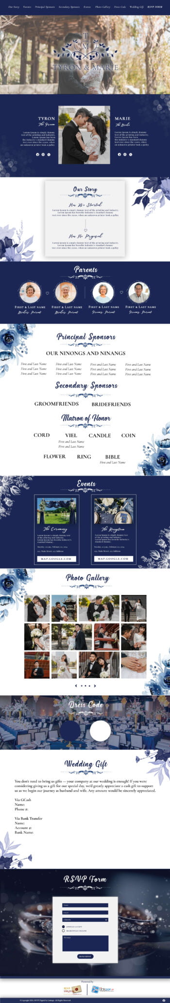 Our Wedding Template #3